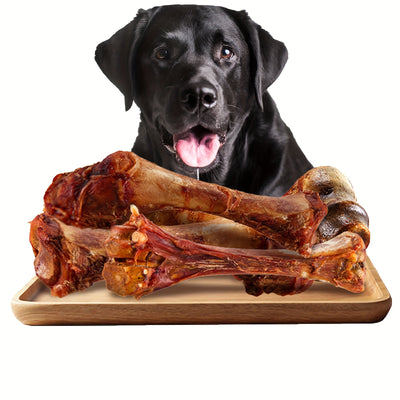 Mengbei dog pet treats crispy beef stick bone teeth grinding stick into dog snack bones ...