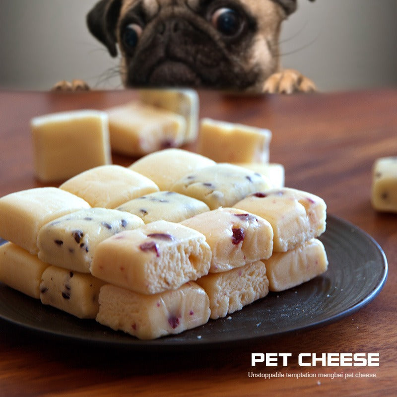 Montbe Cheese 128g Dog Treats Probiotic Cheese Pet Teddy Bonus Treats