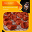 Mengbei pet dog snacks meat date sausage 360g dried beef granules meat jerky ham sausage teeth grinding dog snacks