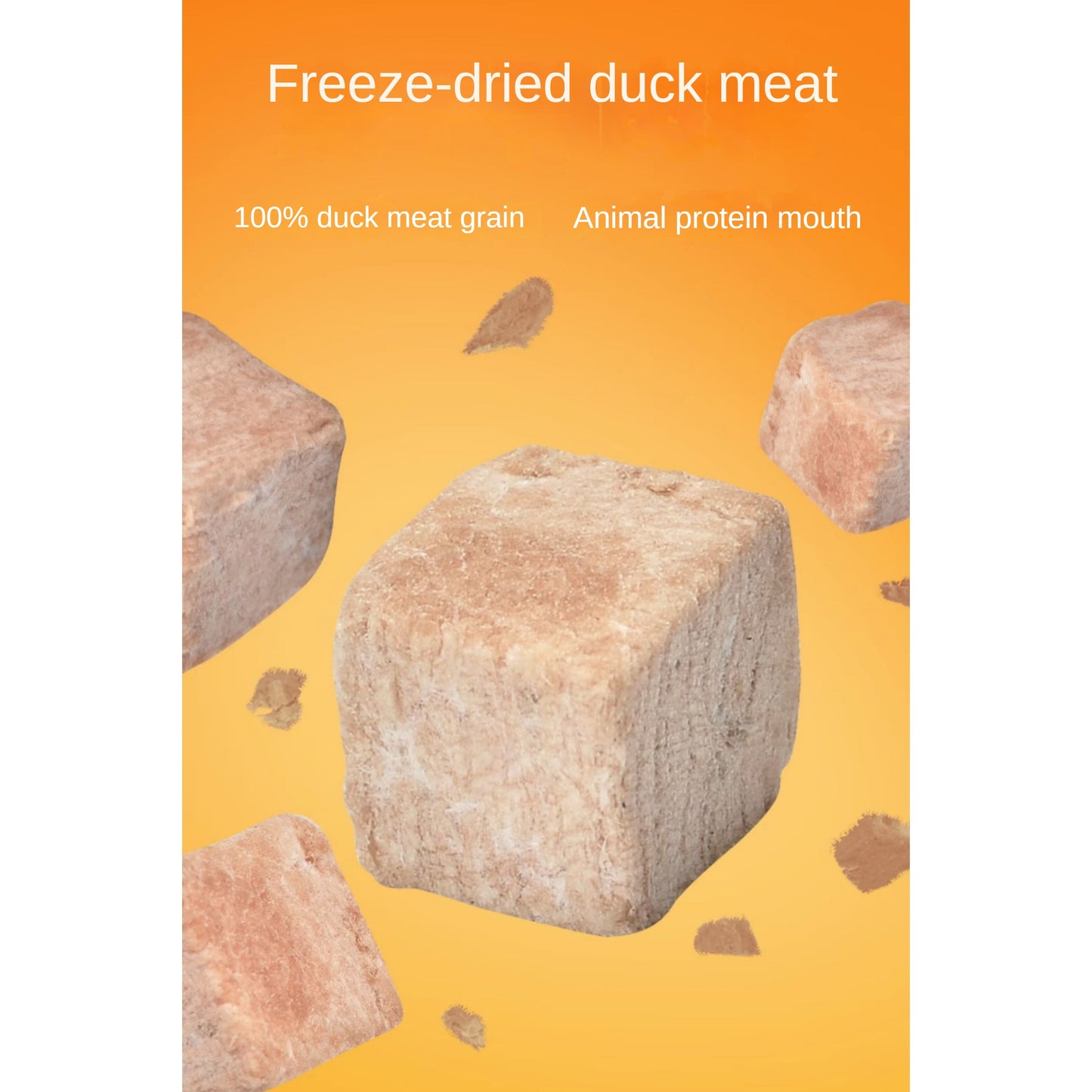 100g/3.5 ozPamily Freeze Dried Pet Treats Duck Flavor